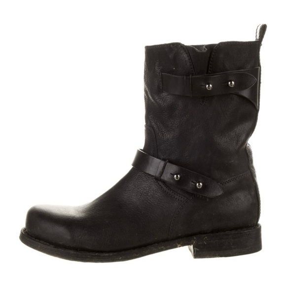 Rag & Bone Leather Moto Boots - Picture 3 of 7